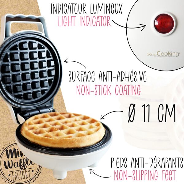Mini Gaufrier pour Gaufres Liégeoises