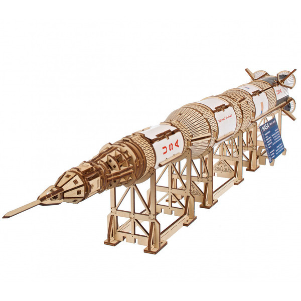 NASA Saturne V - Modèle mécanique en bois