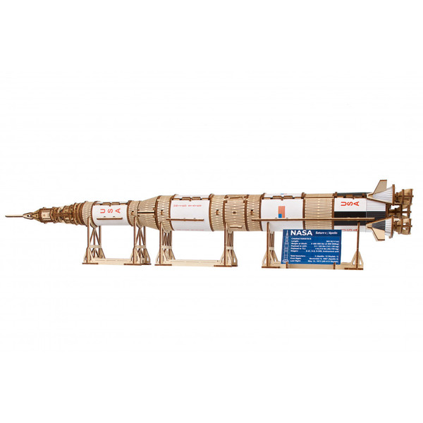 NASA Saturne V - Modèle mécanique en bois