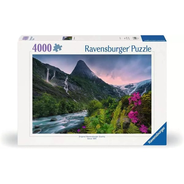 Puzzle 4000 pièces Au coeur des montagnes