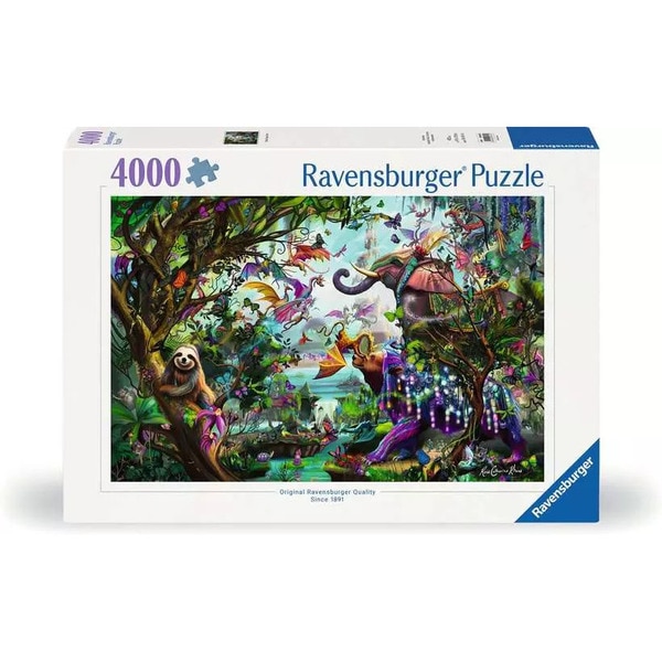 Puzzle 4000 pièces Dragons des tropiques