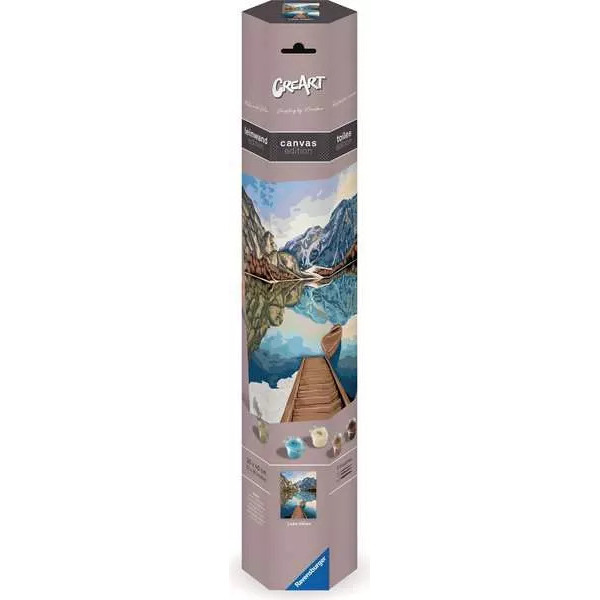 Peinture par numéros Lake Views - CreArt Toiles 30 x 40 cm