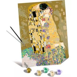 CreArt peinture par numéros Le baiser Klimt - 30 x 40 cm