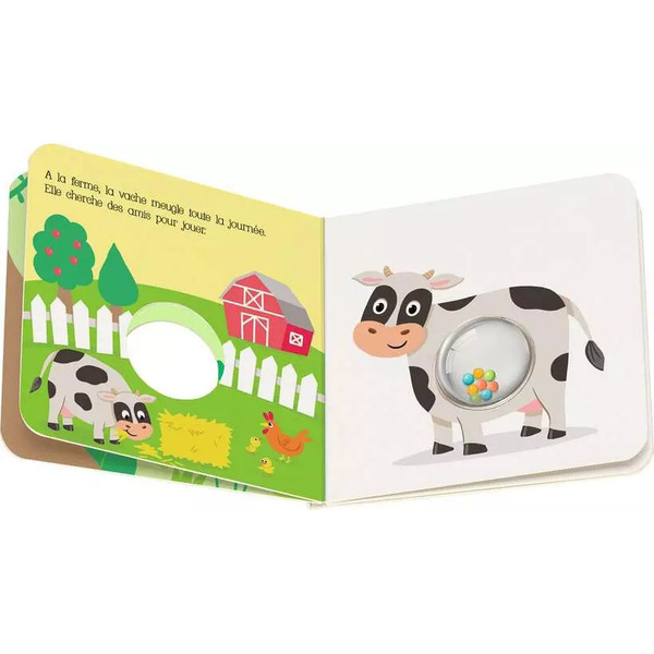 Mon Livre Hochet - Mes Premiers Animaux - Play +