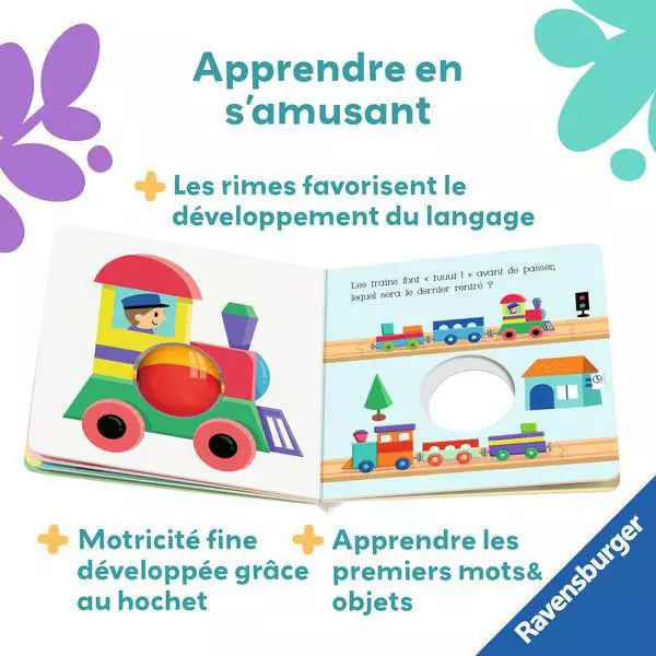 Mon Livre Hochet - Mes premiers jouets - Play +