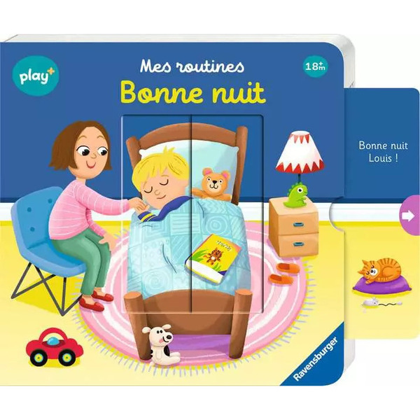 Livre Mes routines - Bonne nuit - Play +
