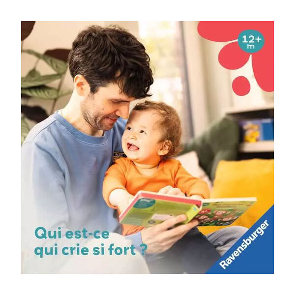 Livre sonore Chut…qui est là ? Les animaux de la jungle - Play +