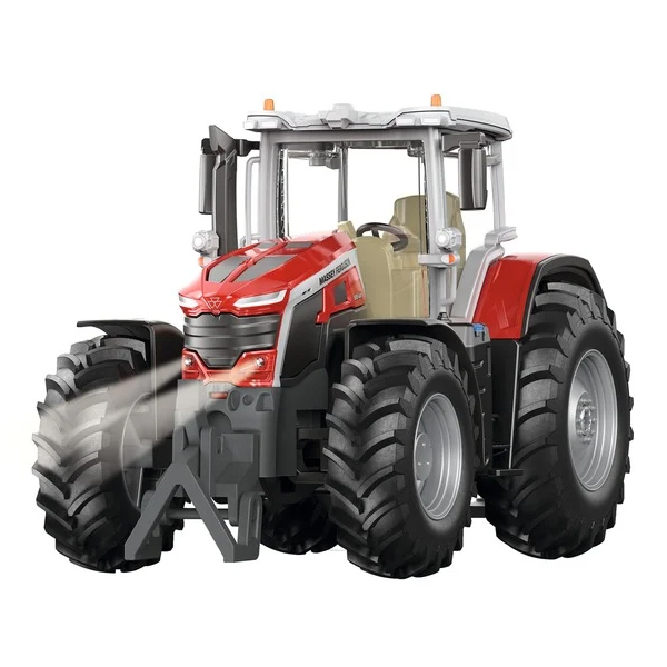 Tracteur-jouet Siku Massey Ferguson Avec Chasse-neige - Modèle Détaillé Métal/plastique - Cabine Amovible - 8 Cm - 3