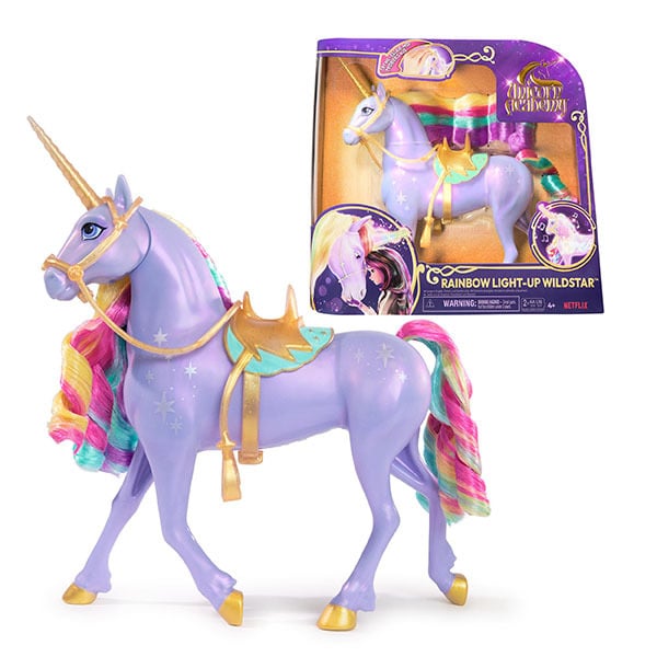 Licorne Wildstar interactive 28 cm - L École des licornes