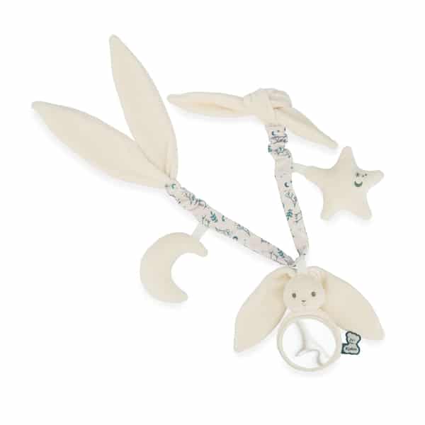 Chaine d activités Lapin crème 40 cm