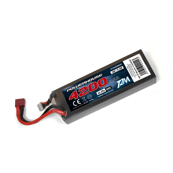 Accu LiPo 2S 4200 mAh 40C