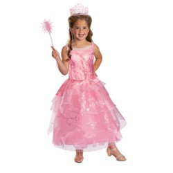 Déguisement robe Glinda Wicked 7-8 ans