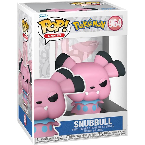 Figurine Snubbull Pokémon - Funko Pop n°964