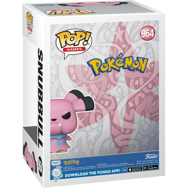 Figurine Snubbull Pokémon - Funko Pop n°964