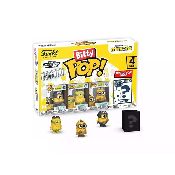 Pack Bitty Pop! Minions x4