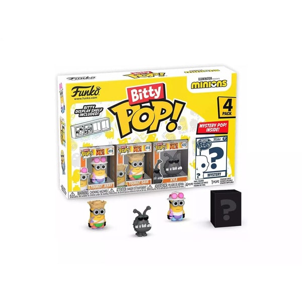 Pack Bitty Pop! Minions x4