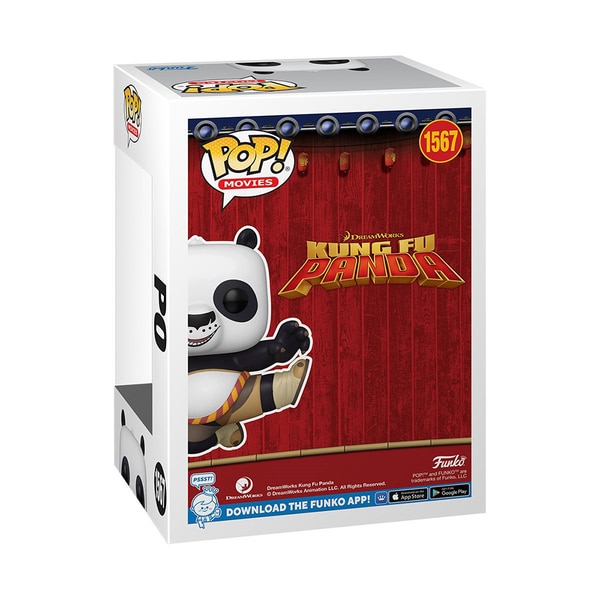 Figurine Po Kung Fu Panda - Funko Pop n°1567