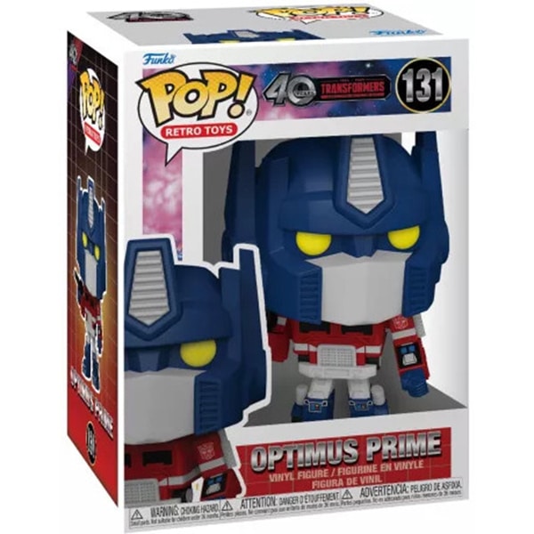 Figurine Optimus Prime Transformers - Funko Pop Retro Series n°131