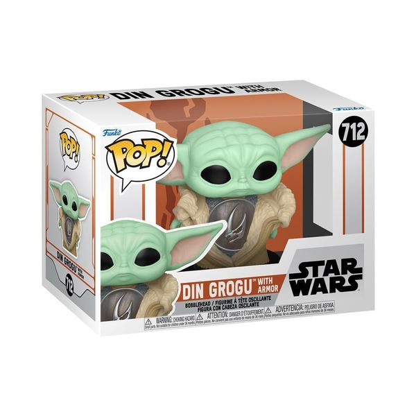 Figurine Grogu en armure - Funko Pop - N°712