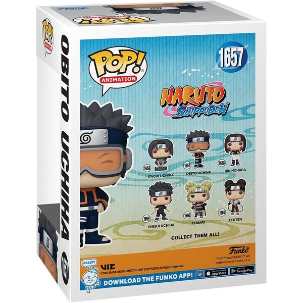 Figurine Obito Uchiwa Naruto - Funko Pop n°1657