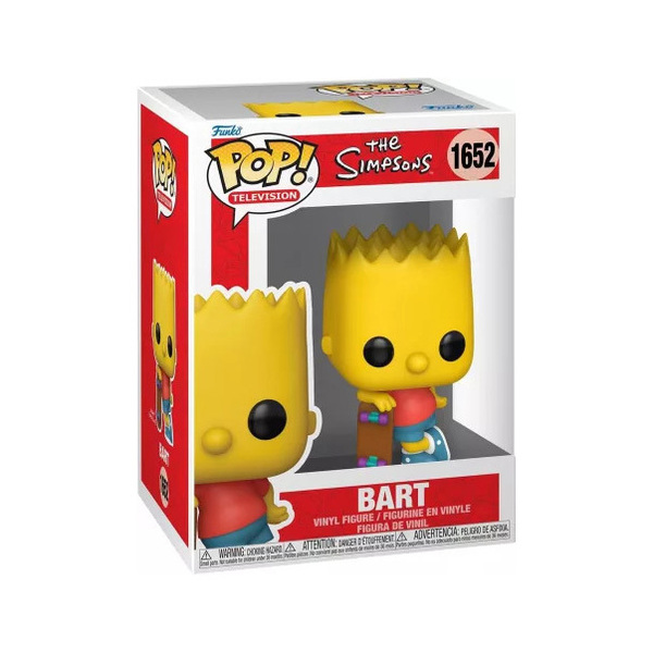 Figurine Bart Simpsons - Funko Pop n°1652