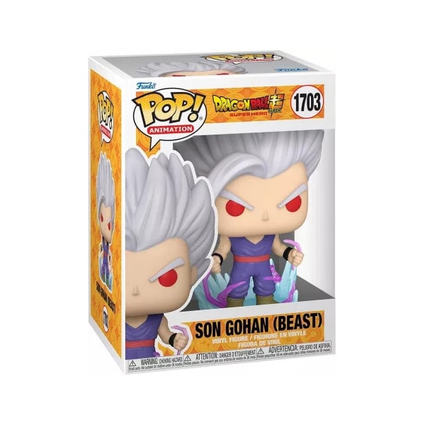 Figurine Son Gohan Beast Dragon Ball "Super Hero" - Funko Pop n°1703