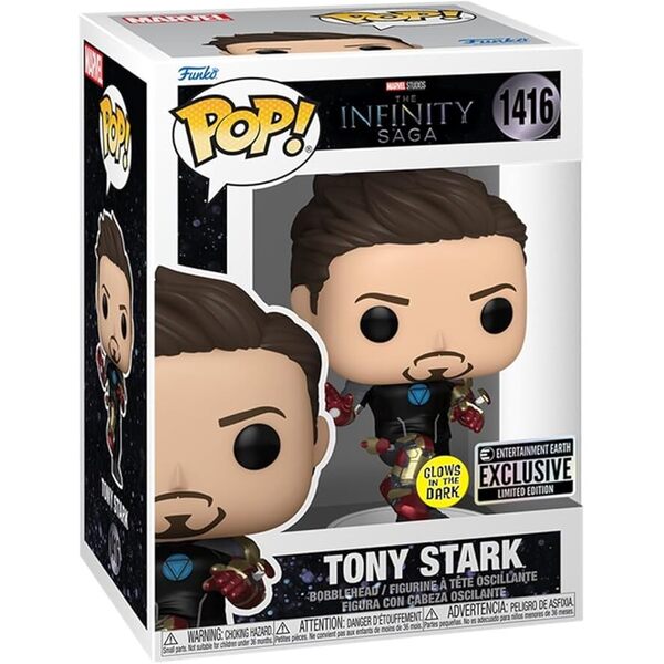 Figurine Tony Stark (Armure MK45) - Funko Pop - N°1416