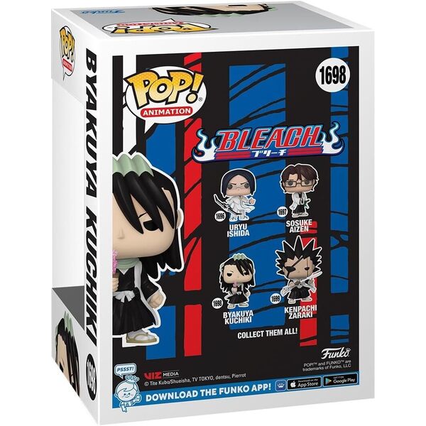 Figurine Byakuya Kuchiki Bleach - Funko Pop n°1698