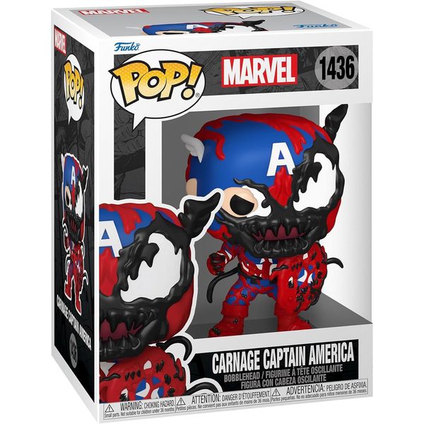 Figurine Carnage Captain America -Funko Pop - N°1436