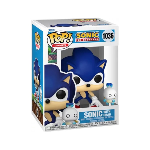 Figurine Sonic avec Chao - Funko Pop n°1036