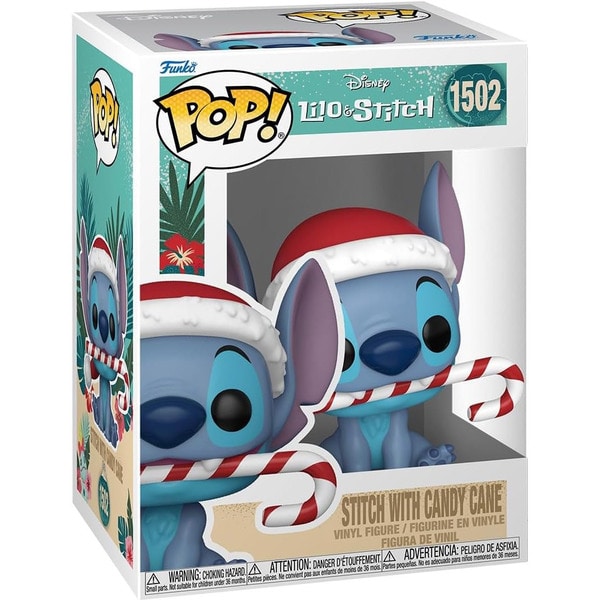 Figurine Stitch de Noël - Funko Pop - N°1502