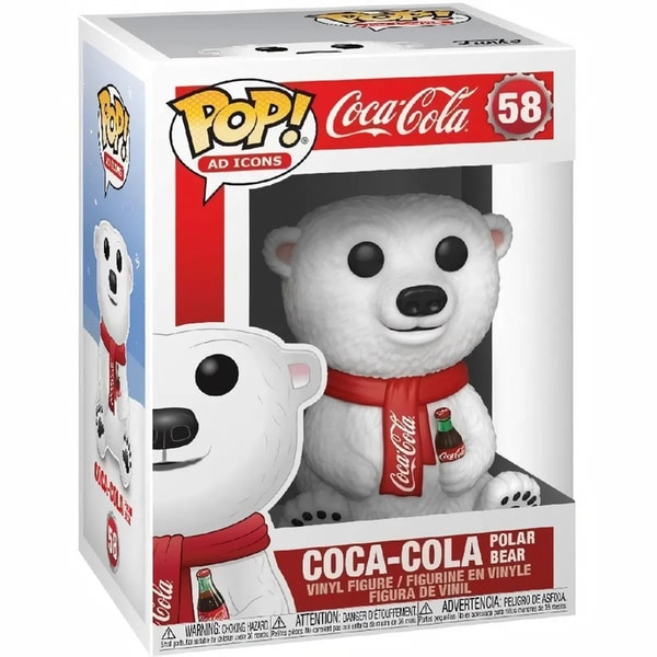 Figurine ours Coca-Cola - Funko Pop n°58