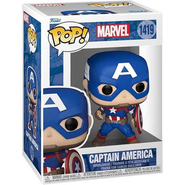 Figurine Captain America - Funko Pop - N°1419