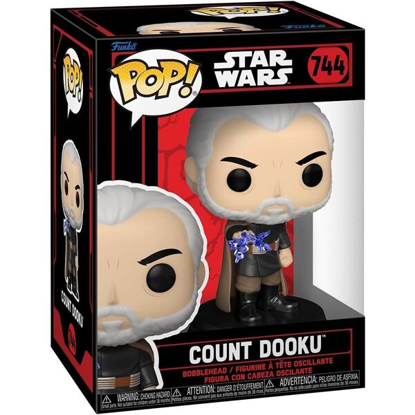 Figurine Comte Dooku - Funko Pop- N°744