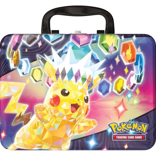 Coffret Pokémon Coffre aux trésors - Valisette Pikachu Téracristal