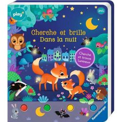 Livre Cherche et Brille : Dans la nuit - Play +