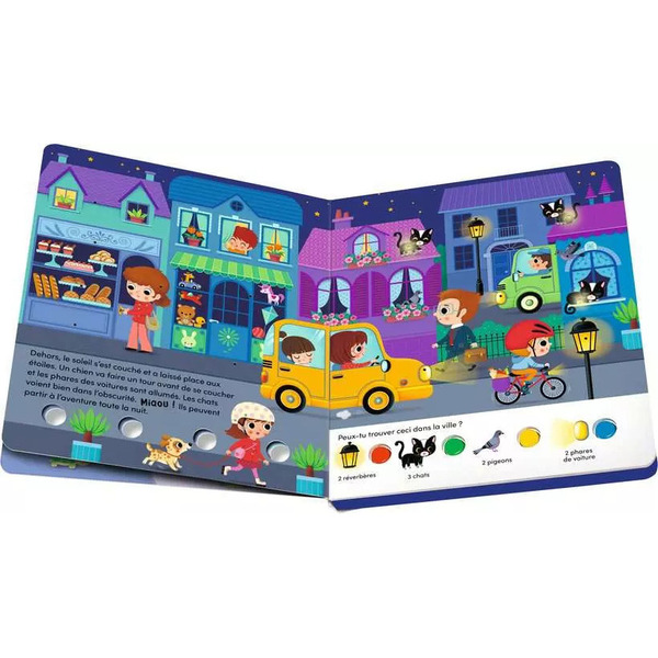 Livre Cherche et Brille : Dans la nuit - Play +