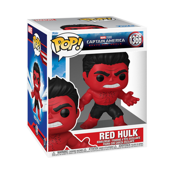 Figurine Funko Pop - Hulk Rouge Captain America Brave New World - N°1366