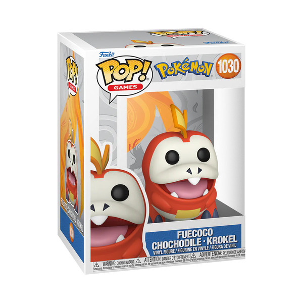 Figurine Chochodile Pokémon - Funko Pop n°1030