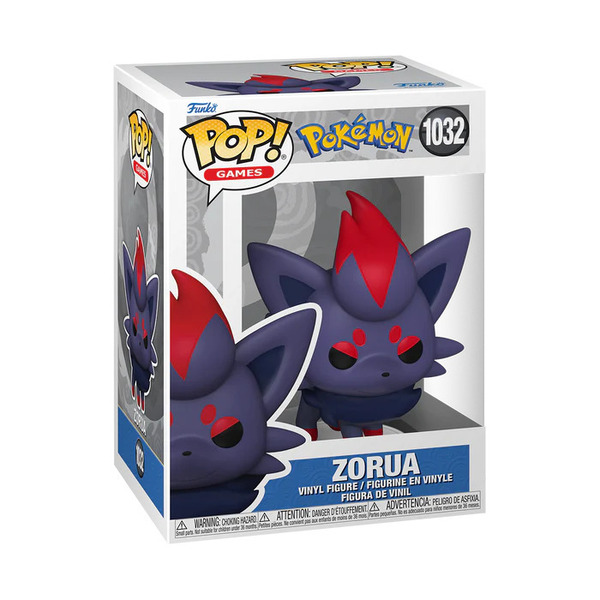 Figurine Zorua Pokémon - Funko Pop n°1032
