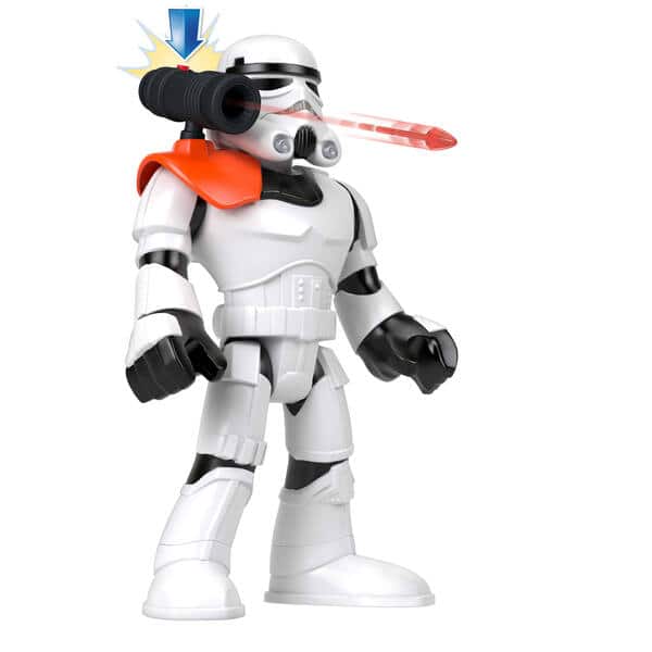 Figurine Stormtrooper 40 cm avec lance-projectile - Imaginext