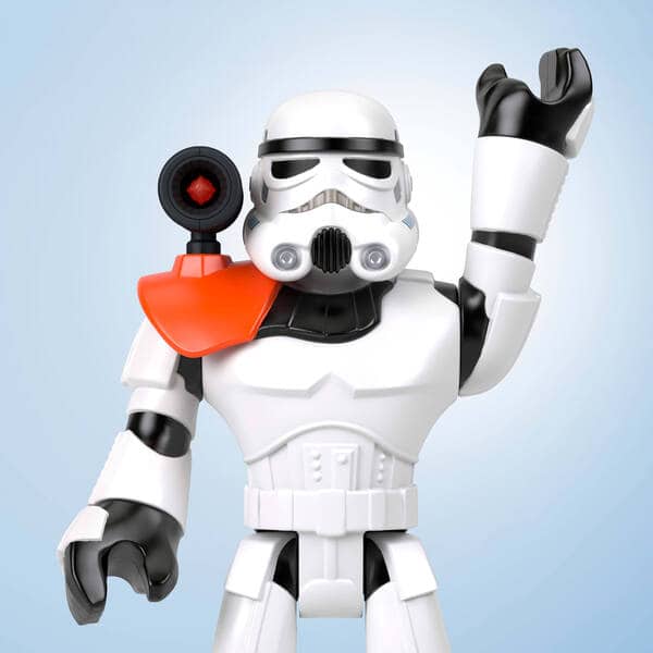 Figurine Stormtrooper 40 cm avec lance-projectile - Imaginext