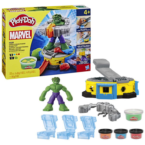 Pâte à modeler - Marvel Hulk Ecrase tout - Play-Doh
