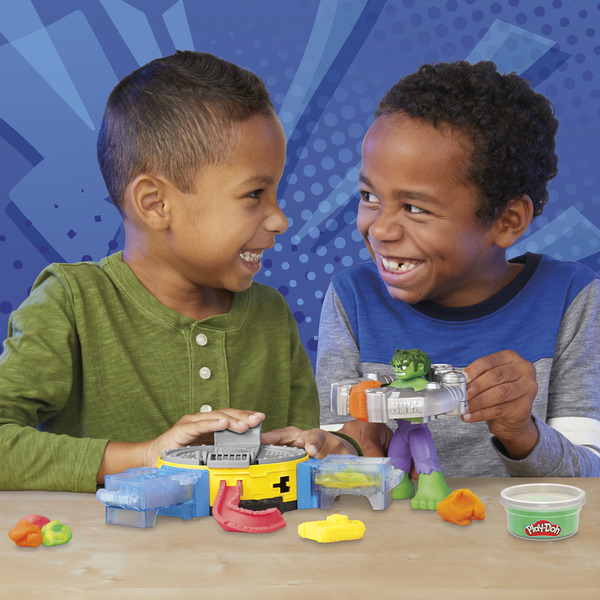 Pâte à modeler - Marvel Hulk Ecrase tout - Play-Doh