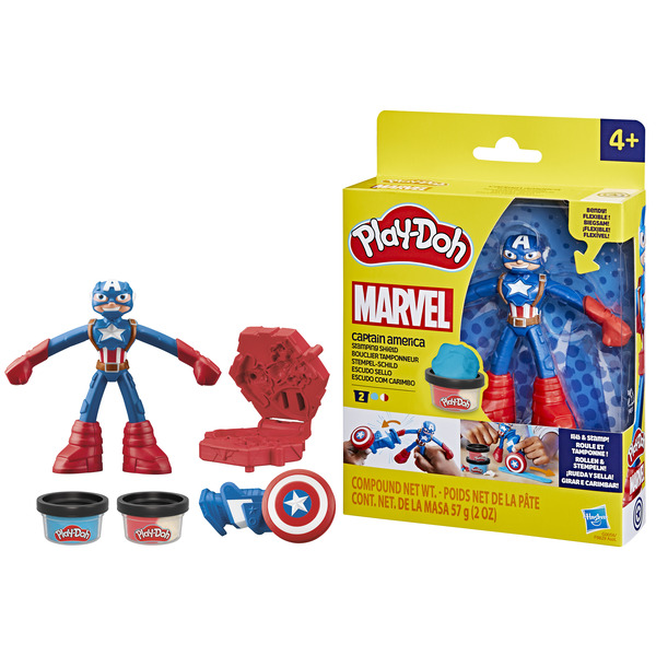 Pâte à modeler Play-Doh Marvel - Assortiment de figurines 