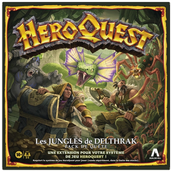 Avalon Hill HeroQuest - Extension Les jungles de Delthrak