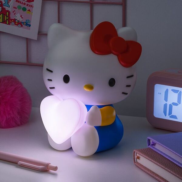 Lampe Hello Kitty cœur