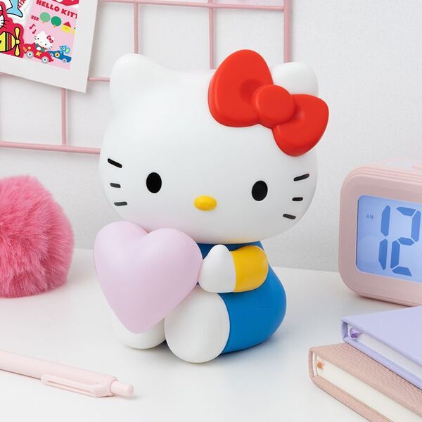 Lampe Hello Kitty cœur