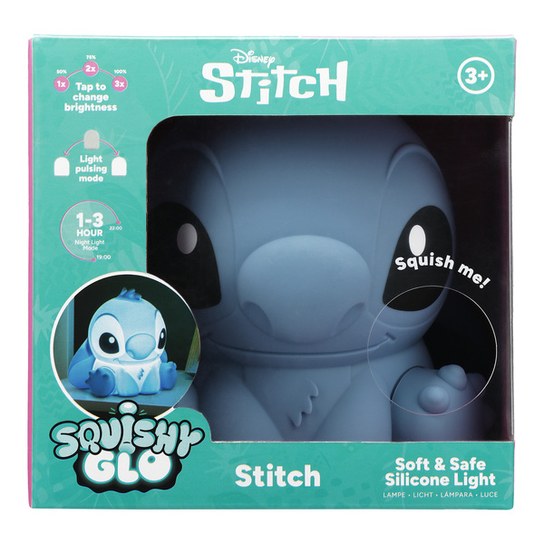 Lampe en silicone rechargeable 15 cm - Stitch