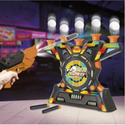 Jeu de tirs électronique Hover Shot neon